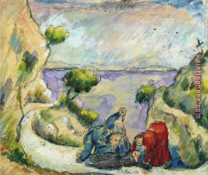 Paul Cezanne The Murder C 1867 70